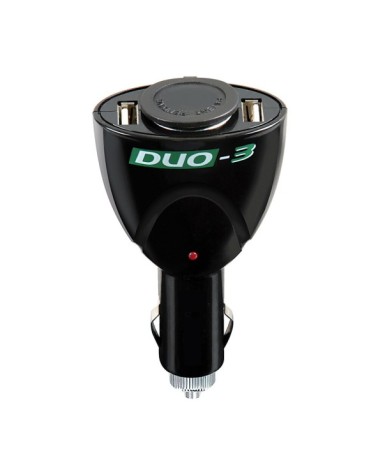 Duo-3, presa corrente con USB, 12 24V