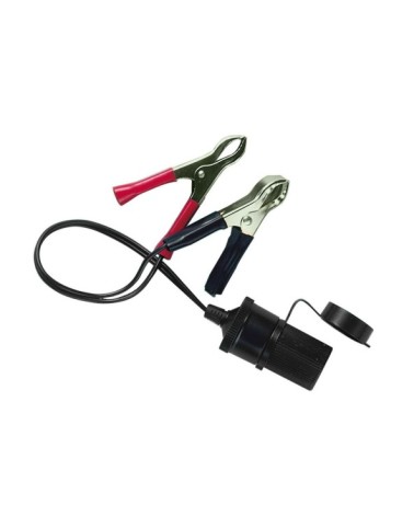 Presa corrente con clips batteria 12 24V