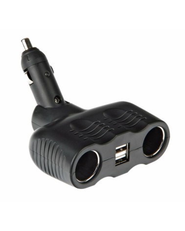 Duo-4, presa corrente doppia con USB - 12 24V