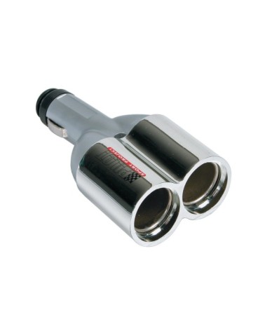 Dual-Muffler, presa corrente doppia 12 24V