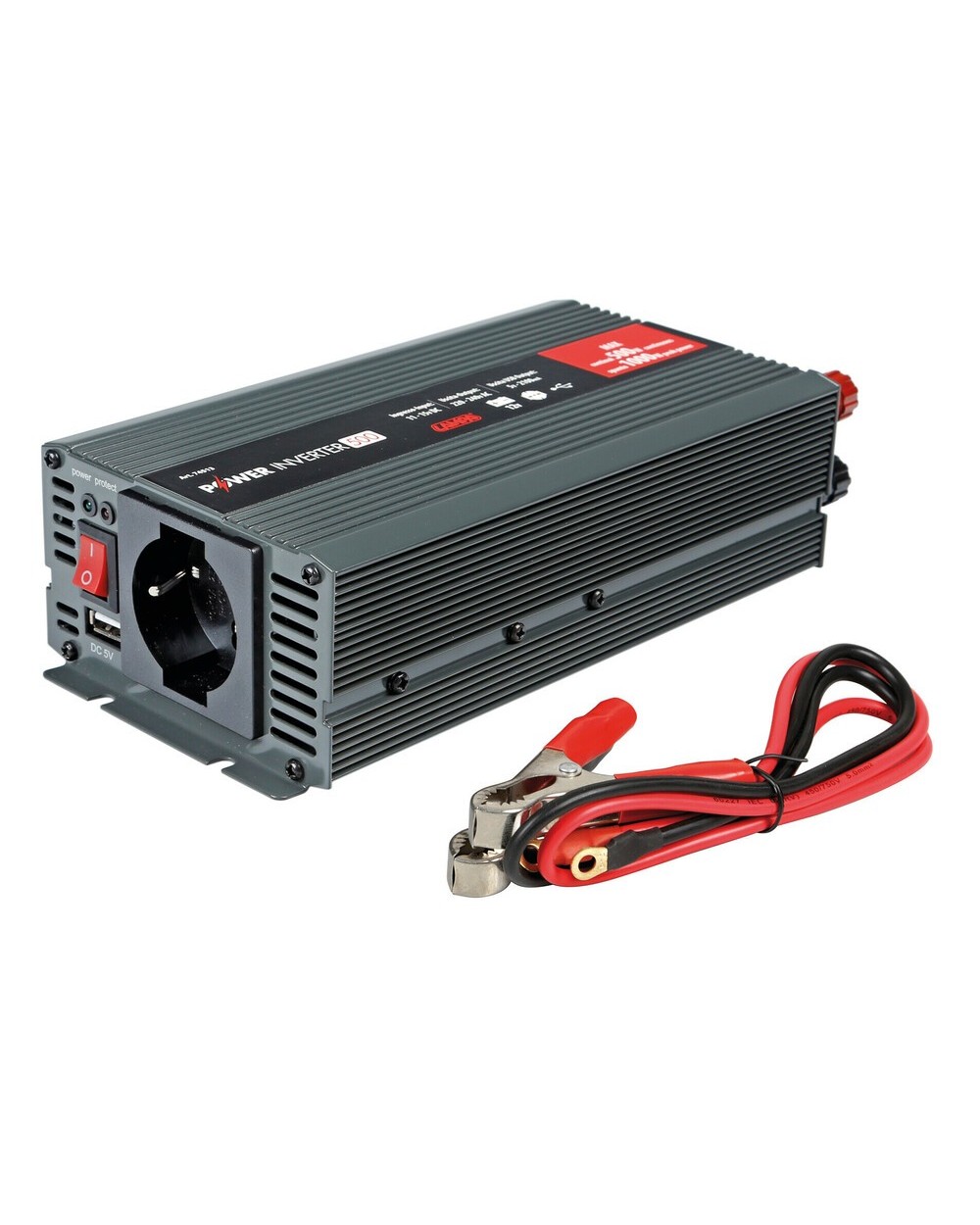 Power Inverter 600, trasformatore 24V al 220V
