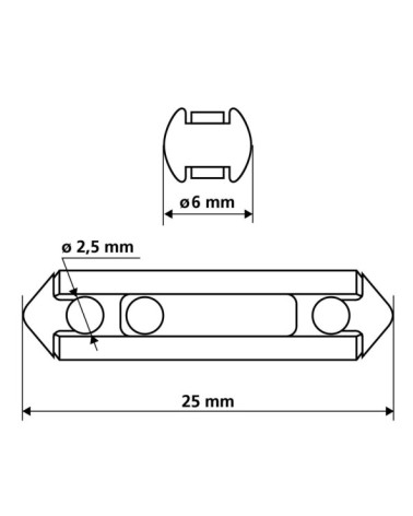 Set 10 fusibili assortiti, 12 32V