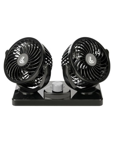 Twin-Air, doppio ventilatore a due velocità, d. 4” - 24V