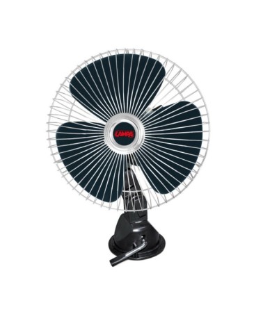 Chrome-fan, ventilatore con ventosa d. 8" - 24V