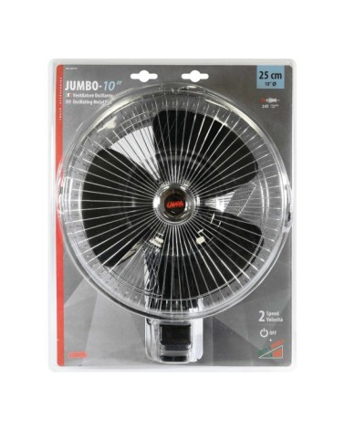 Jumbo, ventilatore oscillante d. 10" - 24V