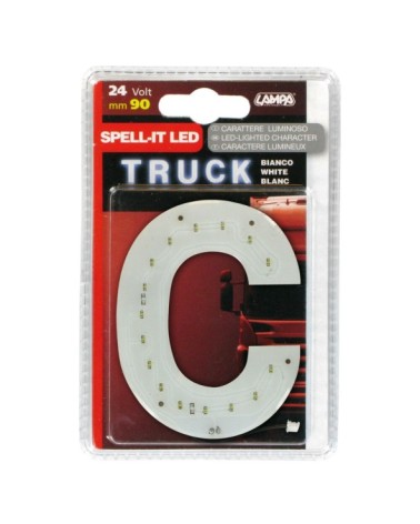 Spell-It Led, 90 mm, 24V - Bianco - C