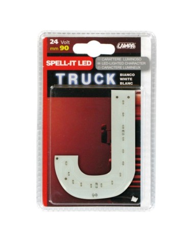 Spell-It Led, 90 mm, 24V - Bianco - J