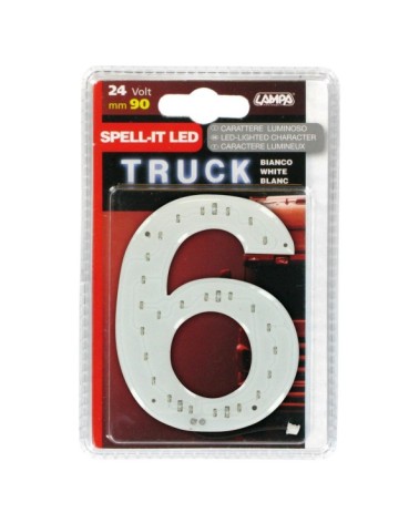 Spell-It Led, 90 mm, 24V - Bianco - 6