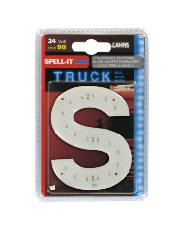 Spell-It Led, 90 mm, 24V - Blu - S