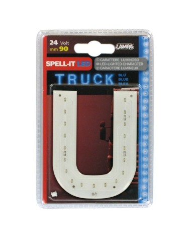 Spell-It Led, 90 mm, 24V - Blu - U