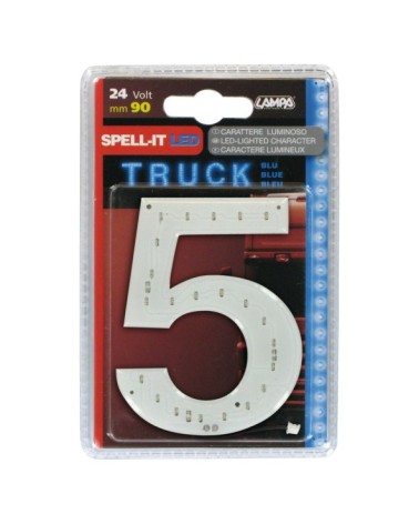 Spell-It Led, 90 mm, 24V - Blu - 5