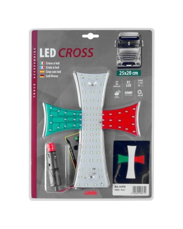 Croce a Led 24V - Italia