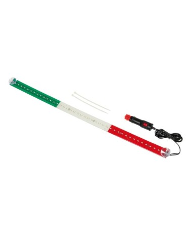 Bandiera luminosa 60 cm, 42 Led, 24V - Italia