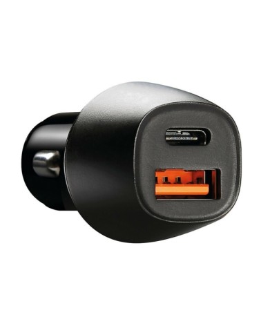 Usb Power Tec, caricabatteria 2 porte Usb - Ultra Fast Charge - 18W - 12 24V