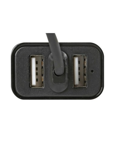 Caricabatteria Micro Usb con 2 porte Usb - 2400 mA - 12 24V