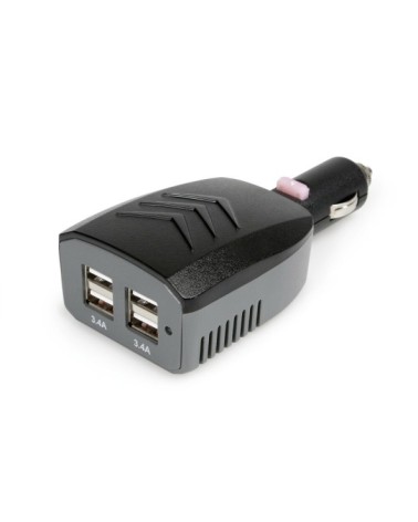 Caricabatteria 4 porte Usb - 6800 mA - 12 24V