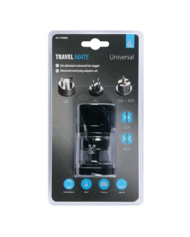 Travel Mate, set adattatori universali da viaggio