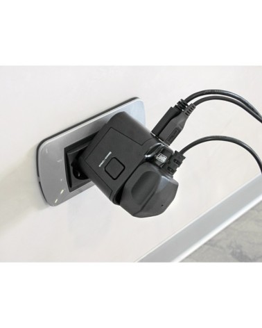 Travel Mate Elite, adattatore universale da viaggio + caricatore Usb a 2 porte