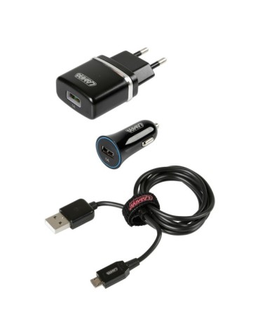 Kit 3 in 1 Micro Usb - 12 24V + 230V