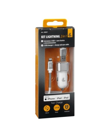 Kit 2 in 1 Lightning - Fast Charge - 12 24V