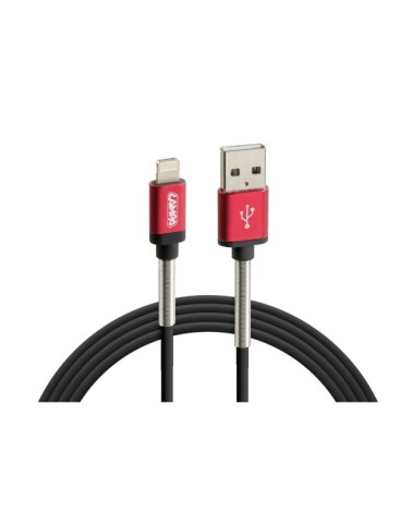 Cavo Universal, Usb  al  Apple 8 pin   Micro Usb - 100 cm - Nero