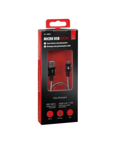 Iron, cavo Usb  al  Micro Usb - 100 cm