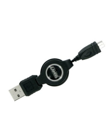 Cavo retrattile Usb  al  Mini Usb - 80 cm