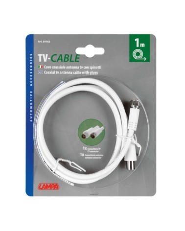 Cavo coassiale antenna TV - 1 m