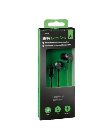 Snug, auricolare stereo in-ear con microfono