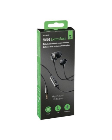 Snug, auricolare stereo in-ear con microfono