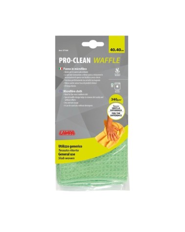 Pro-Clean - 40x40 cm - Panno extrapulente - Tessuto waffle
