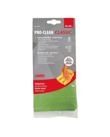 Pro-Clean - 40x40 cm - Panno antipolvere - Tessuto ritorto