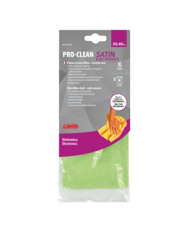 Pro-Clean - 30x40 cm - Panno elettronica - Tessuto raso