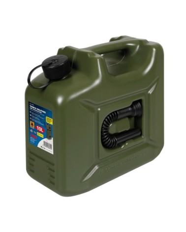 Tanica carburante in polietilene, modello militare - 10 L