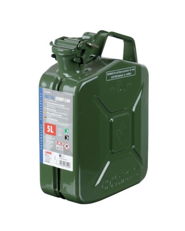 Tanica carburante tipo militare in metallo - 5 L