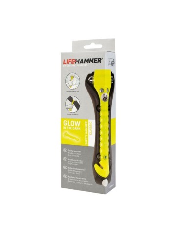 Life-Hammer Classic, martello salvavita fluorescente