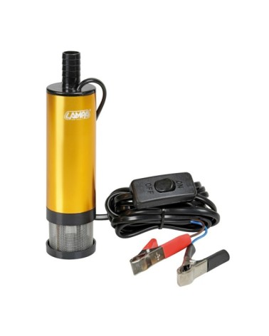 Pompa aspira liquidi elettrica ad immersione, 12V - 12 L min