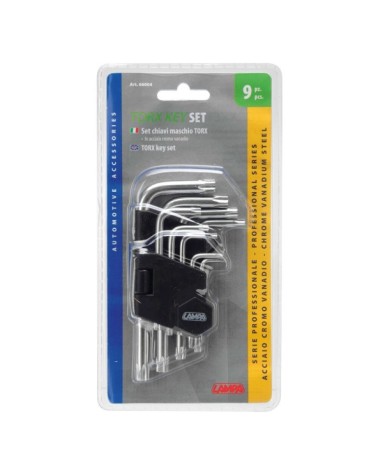 Set 9 chiavi Torx®