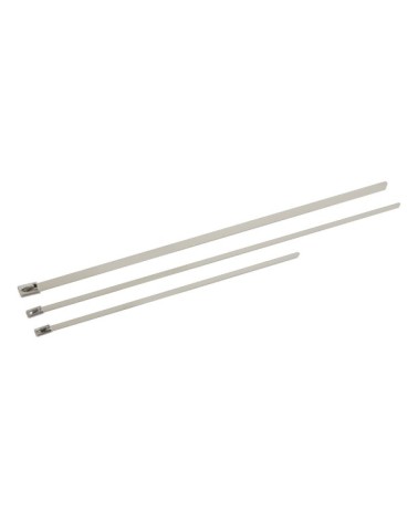 Fascette in acciaio inox, set 20 pz - 4,7x200 mm