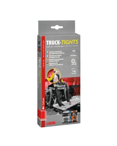 Truck-tights, copertura elasticizzata per spirali aria ed elettriche - Rosso