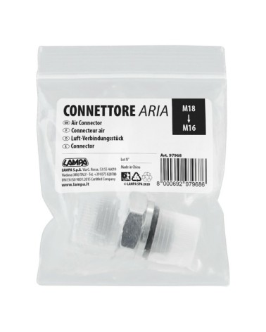 Connettore aria M18 ↔ M16