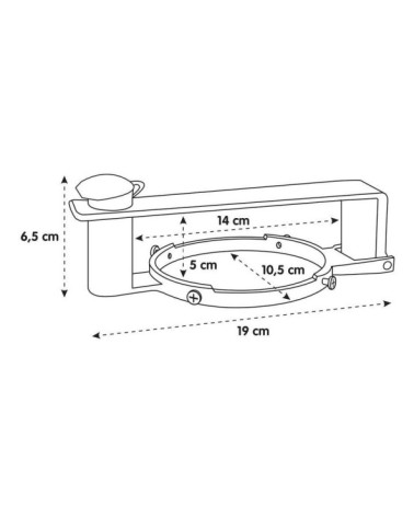 T-Block Evo 1, antifurto carburante - d. 80 mm