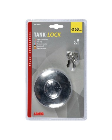 Tank-Lock, tappo serbatoio con serratura - d. 60 mm