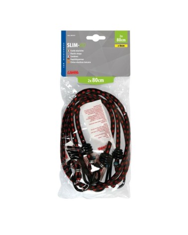 Corde elastiche slim - d. 8 mm - 2x80 cm