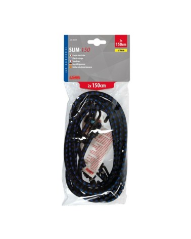 Corde elastiche slim - d. 8 mm - 2x150 cm