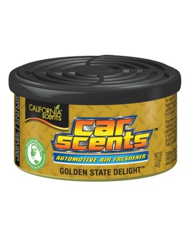 Espositore con 12 deodoranti Car Scents - Golden state delight