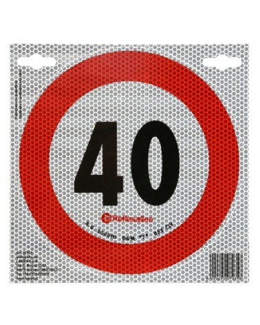 Contrassegno limite velocità - 40 Km/h