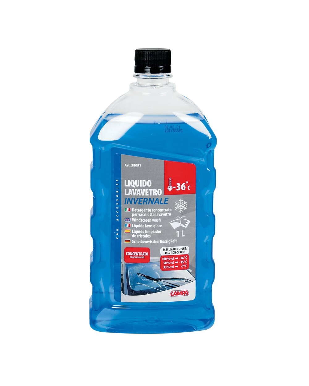 Liquido detergente cristalli (-36°C) - 2000 ml