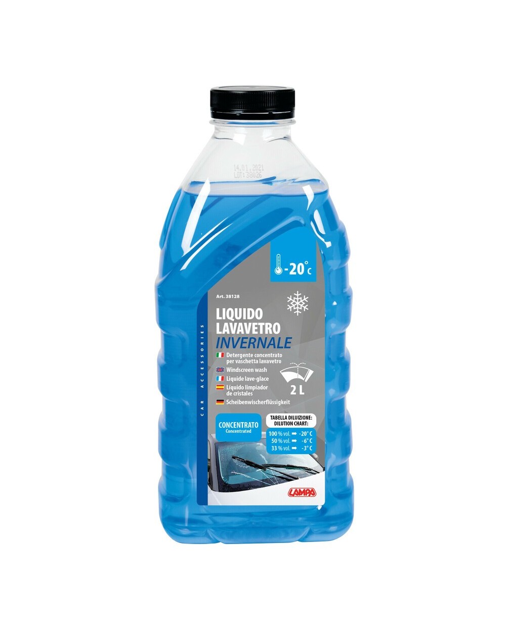 Liquido detergente cristalli (-20°C) - 5000 ml