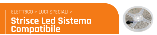 Striscie Led sistema componibile